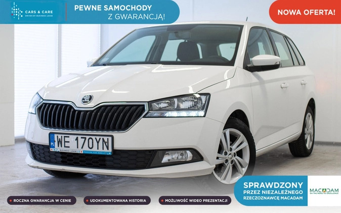 mazowieckie Skoda Fabia cena 34900 przebieg: 139503, rok produkcji 2020 z Kozienice